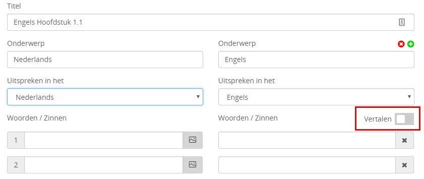 wrts - woordjes leren